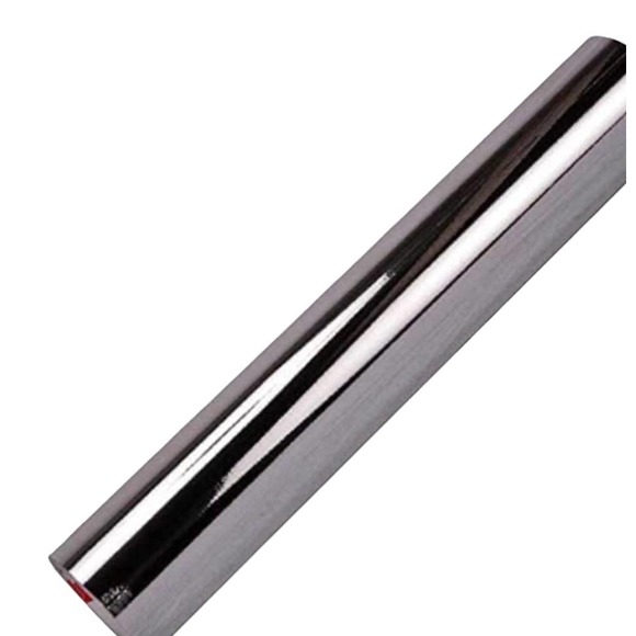 12" x 1 YD Chrome Mirror Sticker Vinyl Decal Oracal 352 Print Polyester Film - Picture 1 of 2